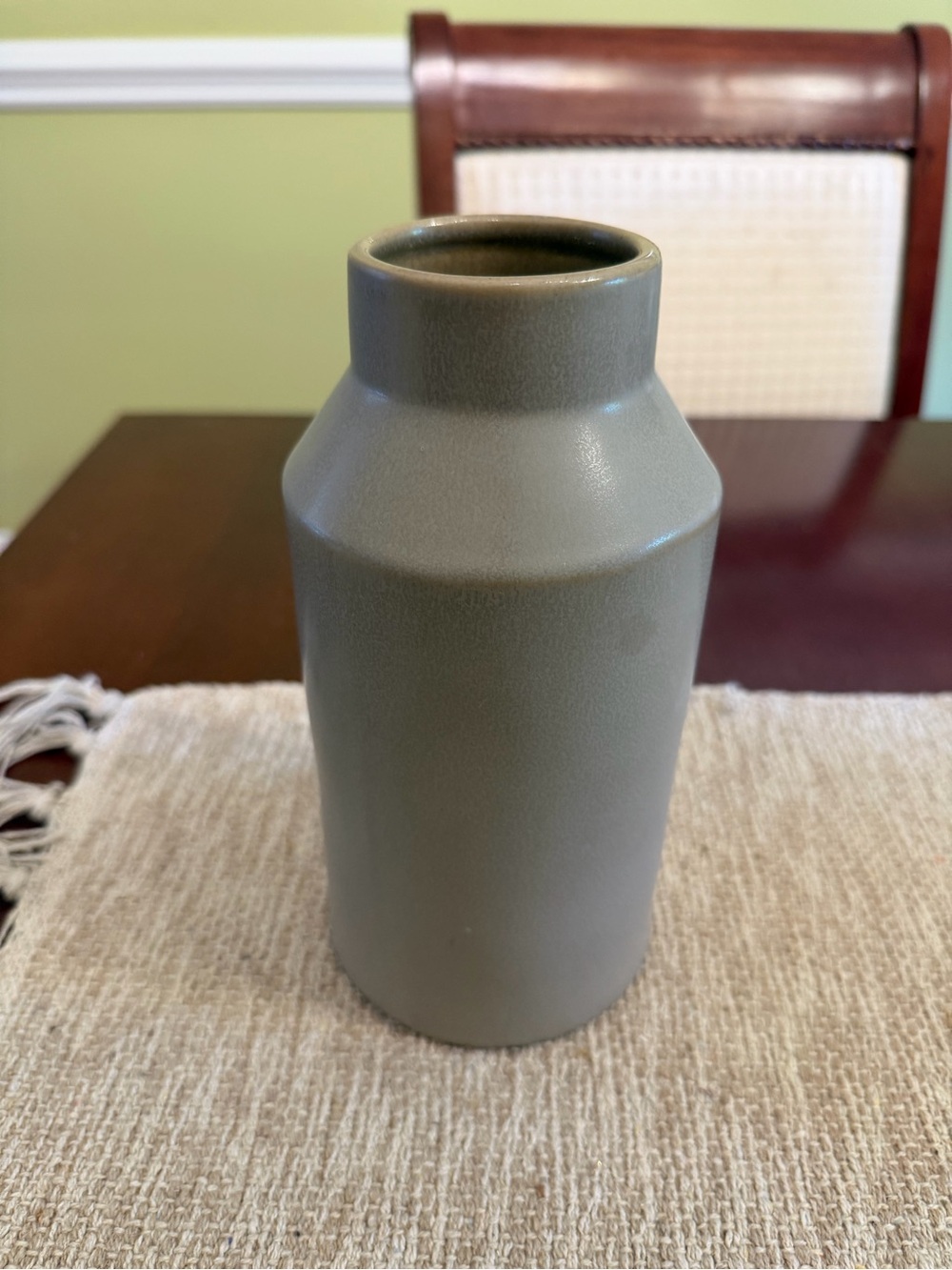 Threshold Gray Ceramic Accent Vase